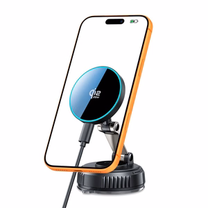 "Tech-Protect V8" magnetinis MagSafe 25 W automobilinis įkroviklis - juodas