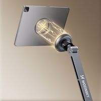 "Wozinsky" WTY0YS1 magnetinis laikiklis, besisukantis 360° kampu, tvirtas, skirtas telefonui ir planšetiniam kompiuteriui - pilkas