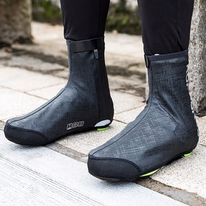 Rockbros LF1081 vėjui ir vandeniui atsparūs batų uždangalai 42-46 cm - juodi