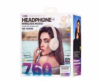 HEADPHONES BLUETOOTH REMAX RB-760HB mėlynas
