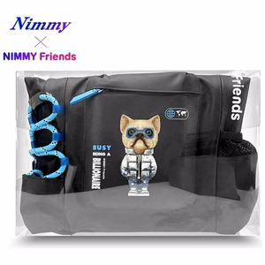 NIMMY nešiojamojo kompiuterio krepšys COOL&CUTE 2.0 Šuo juodas