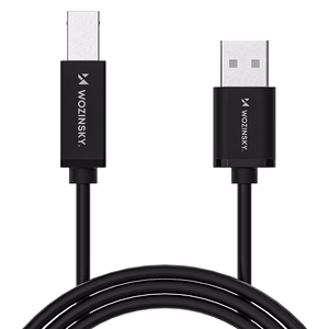 Wozinsky WKDDY4S USB-B - USB-A 480Mb/s kabelis 1m - juodas