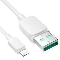 Joyroom Multi-Color Series A14 Lightning / USB-A 2.4A 1.2 m kabelis - baltas