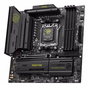 MSI MAG B850M MORTAR WIFI pagrindinė plokštė AMD B850 Socket AM5 micro ATX