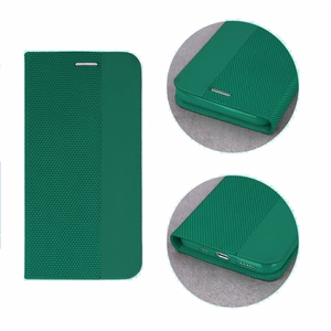 Dėklas Smart Senso Samsung A346 A34 5G tamsiai žalias