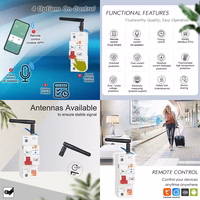 TUYA išmanusis jungiklis, 1P, Wi-Fi, RS485, 63A