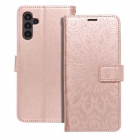 MEZZO Dėklas telefonui SAMSUNG A13 5G / A04S mandala rožinio aukso spalvos