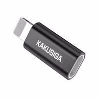 KAKU adapteris KSC-559 Chenxing - Micro USB į Lightning - juodas