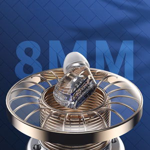 Choetech MEMS belaidės TWS Bluetooth 5.3 ausinės - violetinės