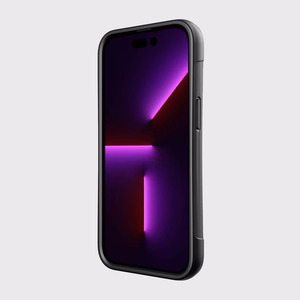 Raptic X-Doria Clutch dėklas iPhone 14 Pro su Magnetine galinė juoda danga