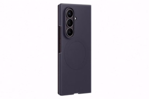 Samsung Galaxy Z Fold8 Ultra silikoninis magnetinis dėklas su 2 antirefleksinėmis plėvelėmis, violetinio atspalvio