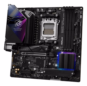Asrock Phantom Gaming B850M Riptide WiFi pagrindinė plokštė AMD B850 Socket AM5 micro ATX