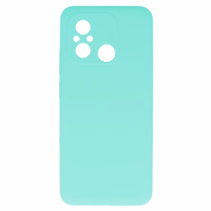 Dėklas telefonui silikoninis lengvas Xiaomi Redmi 12C/11A - mėtinis (m)