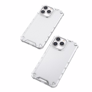 Ombre Protect dėklas iPhone 13 Pro Max rožinė ir mėlyna šarvuotas dėklas