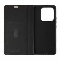 Wonder Frame dėklas telefonui Xiaomi Redmi Note 14 5G juodas