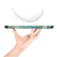 Tech-Protect SmartCase dėklas Kindle 11" 2022 - mėlyna su sakurų gėlėmis