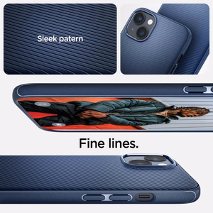 Spigen Mag Armor dėklas telefonui iPhone 14 Plus - mėlyna