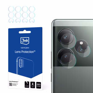 Hibridinis stiklas 3mk objektyvo apsauga Realme GT 6T
