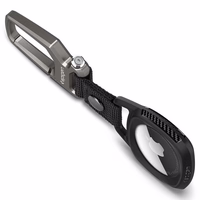 Spigen Rugged Armor dėklas skirtas Apple AirTag - matinis juodas