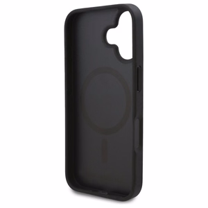Karl Lagerfeld Hot Stamp MagSafe iPhone 16 Plus dėklas - juodas