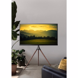 Techly ICA-TR18SAM televizoriaus laikiklis 165,1 cm (65"), riešutmedžio spalvos