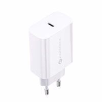 Įkroviklis Forcell (1xUSB-C 3A 25W) baltas