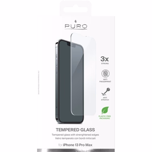 Puro grūdintas apsauginis ekrano stiklas, skirtas iPhone 14 Plus / iPhone 13 Pro Max