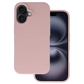 Tel Protect silikoninis dėklas telefonui Iphone 16 pudrinis