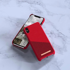 Чехол Nordic Elements Saeson Freja для iPhone XS Max, красный