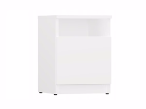 Top E Shop Galax 30/1D – прикроватная тумба, белая
