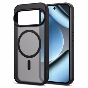 Tech-Protect Magmat MagSafe dėklas, skirtas Google Pixel 9 / 9 Pro / 10 / 10 Pro / 11 / 11 Pro, matinis juodas