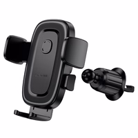 Borofone automobilinis laikiklis BH131 Follower prie ventiliacijos juodas