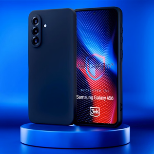 3mk Matt dėklas Pro Samsung Galaxy A56 - matinė juoda