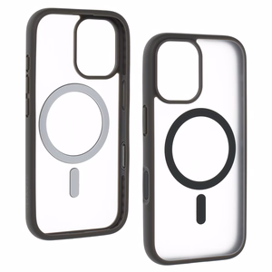 Liavec minkštas dėklas skirtas Iphone 17 pilkas