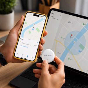 Blavec BTG-01 Bluetooth tracker for Apple and Android (BTBTG01-W), white