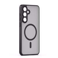 Mag Matt dėklas Samsung Galaxy S24 / S25 juodas