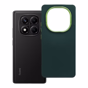 Чехол для Xiaomi Redmi Note 14 PRO 4G Frame зелёный