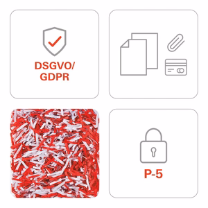 HSM Pure 420 – dokumentų naikiklis, mikropjovimo, 1,9×15 mm, 35 l (2342111)