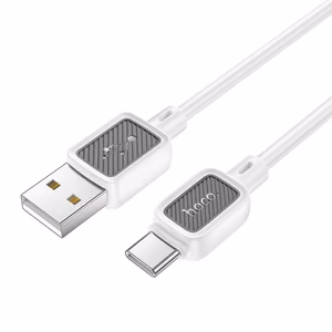 Кабель USB A to USB C Hoco 3A 1 м X108 белый
