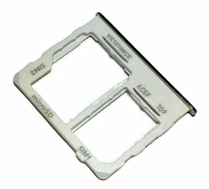 SIM kortelės laikiklis Samsung A326 A32 5G 2021 White originalus (service pack)