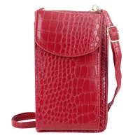 Megztas krepšys telefonui GCW12 raudonas