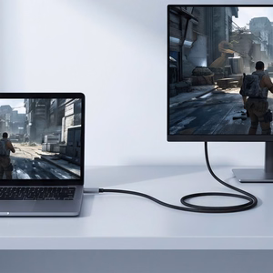 „Tech-Protect UltraBoost“ USB-C–HDMI 2.1 laidas, 200 cm, 8K 60 Hz – pilkas