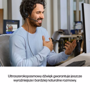 HP Poly Mission 425 USB laidinis ausinių rinkinys