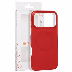 Tecto Shield Mistiq Mag dėklas, skirtas iPhone 17 Pro Max 6,9" / 18 Pro Max 6,9", raudonas