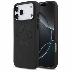Mercedes Odinis Vintage Logo Magnetinis Dėklas telefonui iPhone 17 Pro Max - Juodas