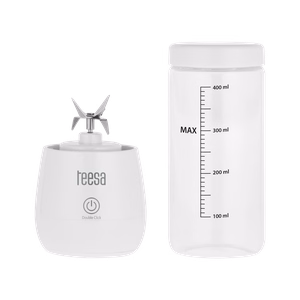 Belaidis trintuvas su 450 ml stikliniu indu, 100 W, 6 peiliukai