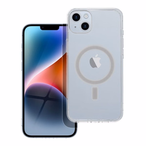Dėklas Clear Mag Cover (MagSafe) skirtas iPhone 14 Plus skaidrus