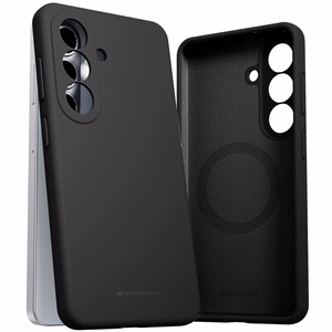 Dėklas Mercury Pure Magsafe Silicon Case Samsung S947 S26 Plus juodas