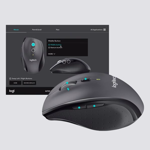 Logitech Customizable Mouse M705 kompiuterio pelė Biuras Dešinės rankos Radijo dažnio belaidė Optinis 1000 DPI