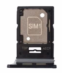 SIM kortelės laikiklis Samsung A536 A53 5G Awesome Black originalus (service pack)